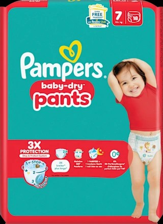 Baby Pants Gr. 7 XL (15+ kg), 18 St