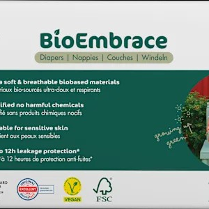 Windeln BioEmbrace Gr. 2 (3-6 kg), 33 St