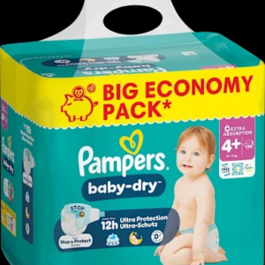Windeln Gr. 4+ (10-15 kg) Big Pack, 66 St