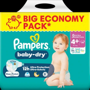 Windeln Gr. 4+ (10-15 kg) Big Pack, 66 St