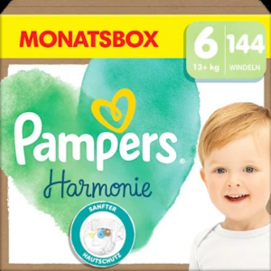 Windeln Harmonie Gr.6 Junior (13+ kg), Monatsbox, 144 St