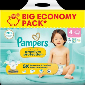 Windeln Gr. 4 (9-14 kg) Big Pack, 60 St