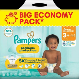 Windeln Gr. 3+ (7-11 kg) Big Pack, 64 St
