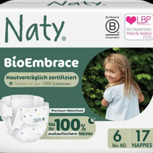 Windeln BioEmbrace Gr. 6 (16+ kg), 17 St