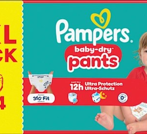 Baby Pants Gr. 4 (9-15 kg) XXL Pack, 114 St