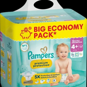 Windeln Gr. 4+ (10-15 kg) Big Pack, 54 St