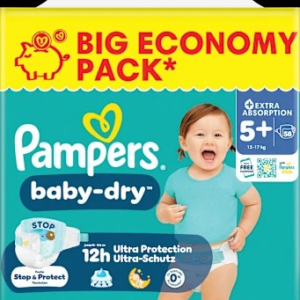 Windeln Gr. 5+ (12-17 kg) Big Pack, 58 St