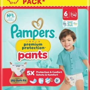 Baby Pants Gr. 6 XL (13-19 kg) Big Pack, 38 St