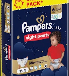 Baby Pants night Gr. 6 (13-19 kg) Big Pack, 42 St