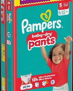 Baby Pants baby-dry Gr. 5 (11-17 kg) Big Economy Pack, 62 St
