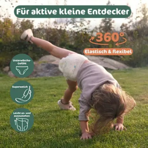 Baby Pants Free Movers Gr. 8 (17+ kg), 60 St