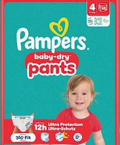 Baby Pants Gr. 4 (9-15 kg) Big Pack, 62 St