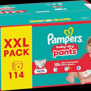 Baby Pants Gr. 4 (9-15 kg) XXL Pack, 114 St