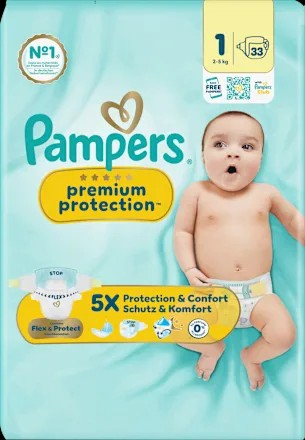 Windeln Gr. 1 (2-5 kg), 33 St