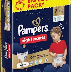Baby Pants Night Gr. 7 (15+ kg) Big Pack, 38 St