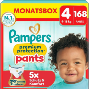 Baby Pants Gr. 4 (9-15 kg) Monatsbox, 168 St
