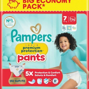 Baby Pants Gr. 7 XL (15+ kg) Big Pack, 34 St
