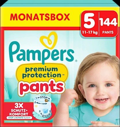 Baby Pants Gr. 5 Junior (11-17 kg) Monatsbox, 144 St