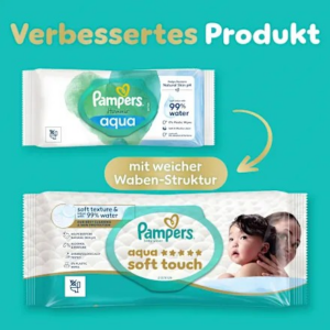 Feuchttücher aqua soft touch (6×48 St), 288 St