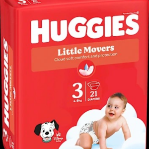 Windeln Little Movers Gr. 3 (4-9 kg), 21 St
