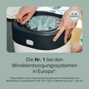 Nachfüllkassetten für Windeleimer Twist & Click und Sangenic Tec, 6 St