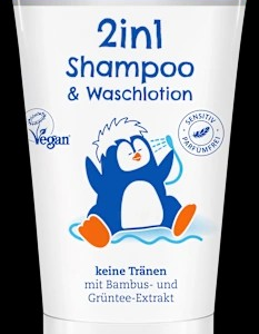 Baby Shampoo & Waschlotion 2in1, Reisegröße, 30 ml