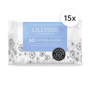 Feuchttücher mit 99 % Wasser (15×60 St), 900 St