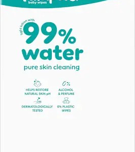 Feuchttücher 99 % water (18×60 St), 1.080 St