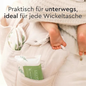Feuchttücher Mild & Natürlich, Reisegröße, 60 St