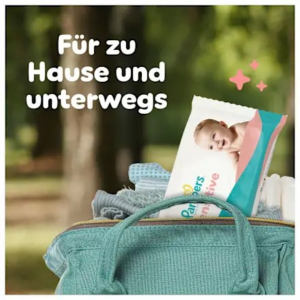 Feuchttücher sensitive (15×80 St), Vorteilspack, 1.200 St