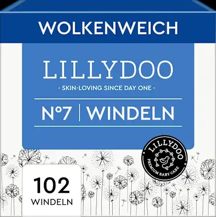 Windeln Gr. 7 (15+ kg) Monatsbox, 102 St