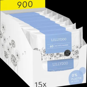 Feuchttücher mit 99 % Wasser (15x60 St), 900 St