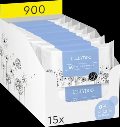 Feuchttücher mit 99 % Wasser (15×60 St), 900 St