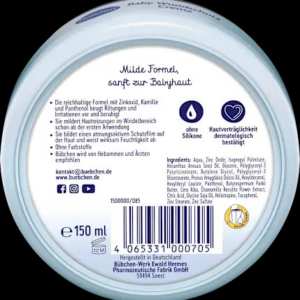 Wundschutzcreme sensitiv, 150 ml