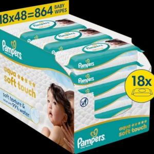 Feuchttücher aqua soft touch (18x48 St), 864 St