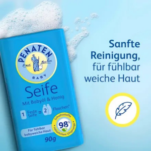 Seifenstück mit Babyöl & Honig, 90 g