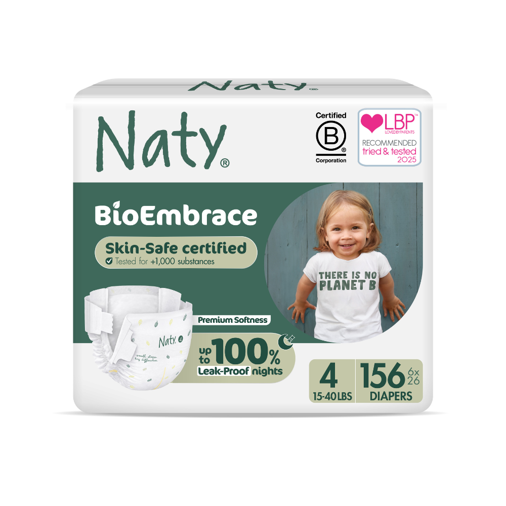 Windeln BioEmbrace Gr. 4 (7-18 kg), 156 St