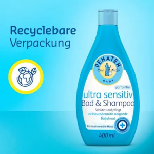 Baby Badezusatz Bad & Shampoo ultra sensitiv, 400 ml