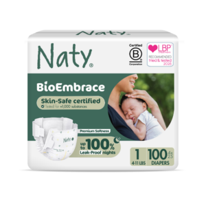 Windeln BioEmbrace Gr. 1 (2-5 kg), 100 St