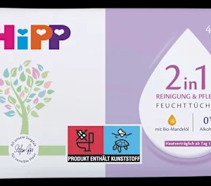 2in1 Reinigung & Pflege Feuchttücher
