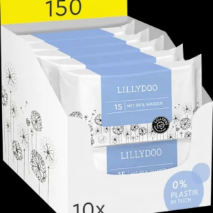 Feuchttücher 99 % Wasser (10x15 St), 150 St