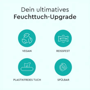 Feuchte Toilettentücher, 60 St