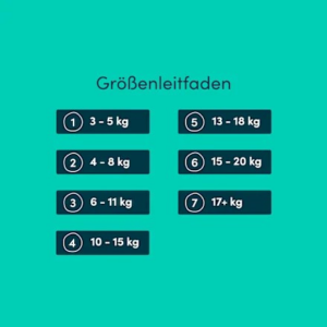 Windeln Premium Gr. 6 (15-20 kg), Monatsbox, 110 St