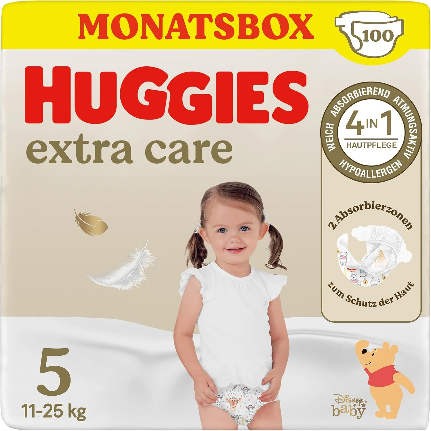 Windeln extra care Gr. 5 (11-25 kg) Disney, 100 St