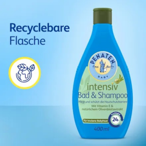 Baby Badezusatz Bad & Shampoo intensiv, 400 ml