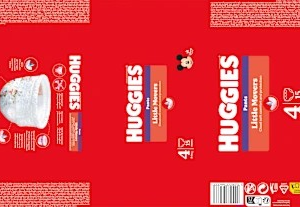 Baby Pants Little Movers Gr. 4 (9-14 kg), 15 St