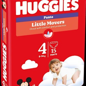 Baby Pants Little Movers Gr. 4 (9-14 kg), 15 St