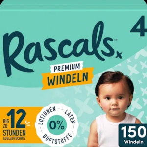 Windeln Premium Gr. 4 (10-15 kg), Monatsbox, 150 St
