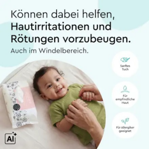 Feuchttücher mit Präbiotika, 60 St