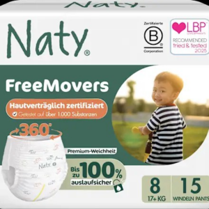 Baby Pants Free Movers Gr. 8 (17+ kg), 15 St